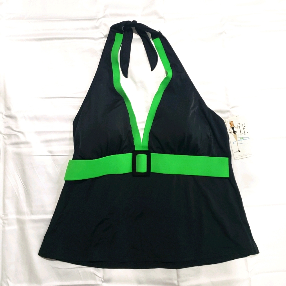 ⚡FS⚡NWT Tankini Halter Top